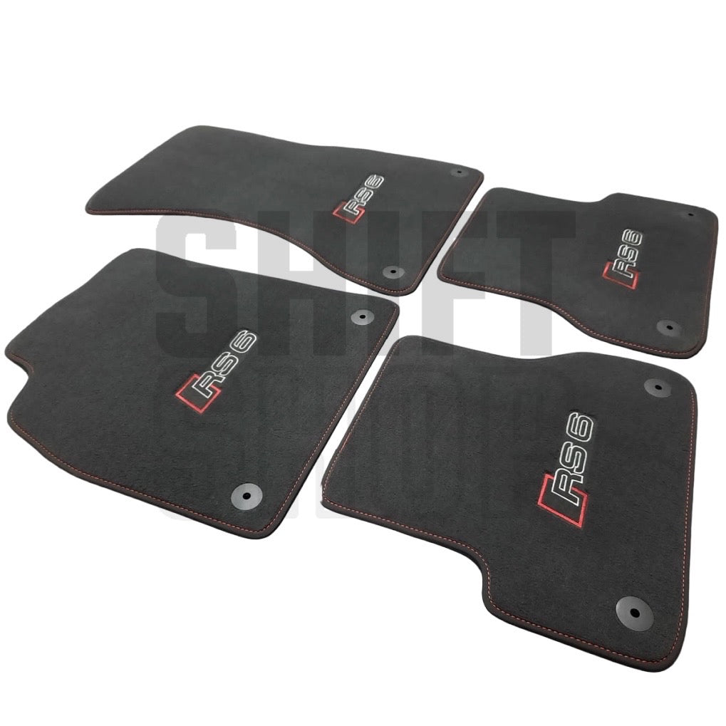 Custom mats for Audi S6 / RS6